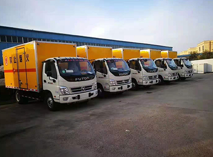 明水爆破器材运输车