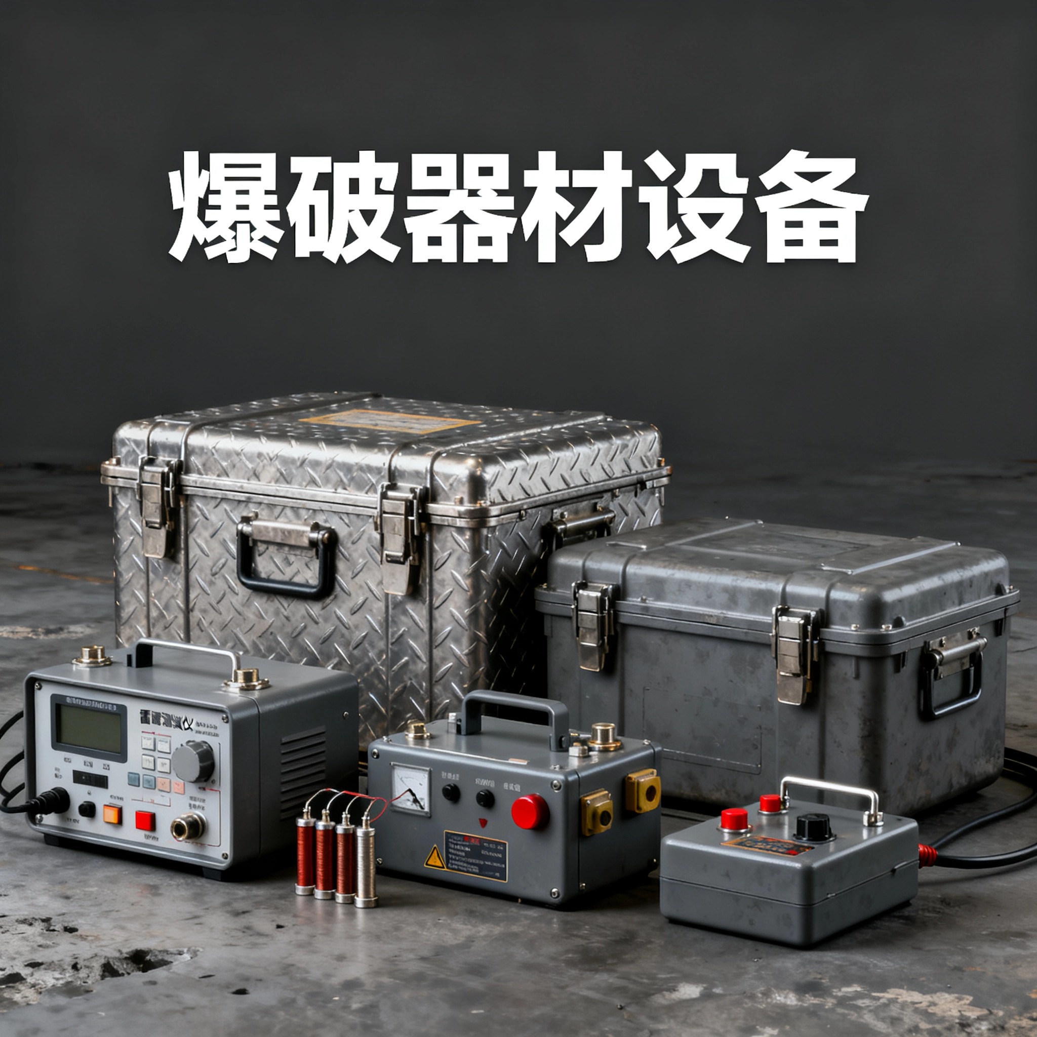 明水爆破工程师的“兵器库”：常用器材一册通